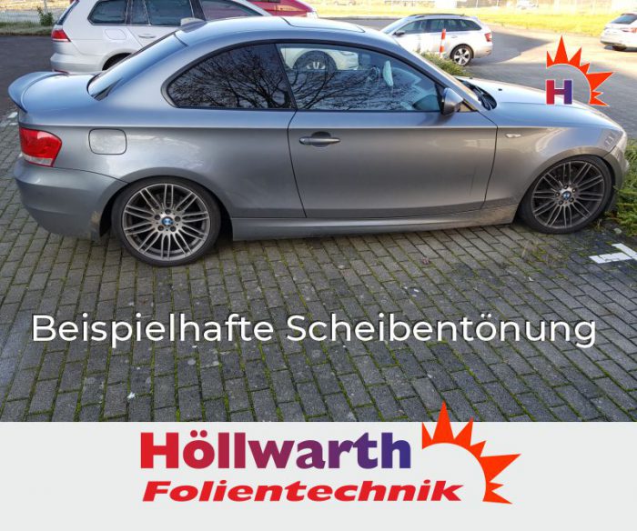 BMW 1er E82 Coupet 2007 bis 2011 tönungsfolie passgenau