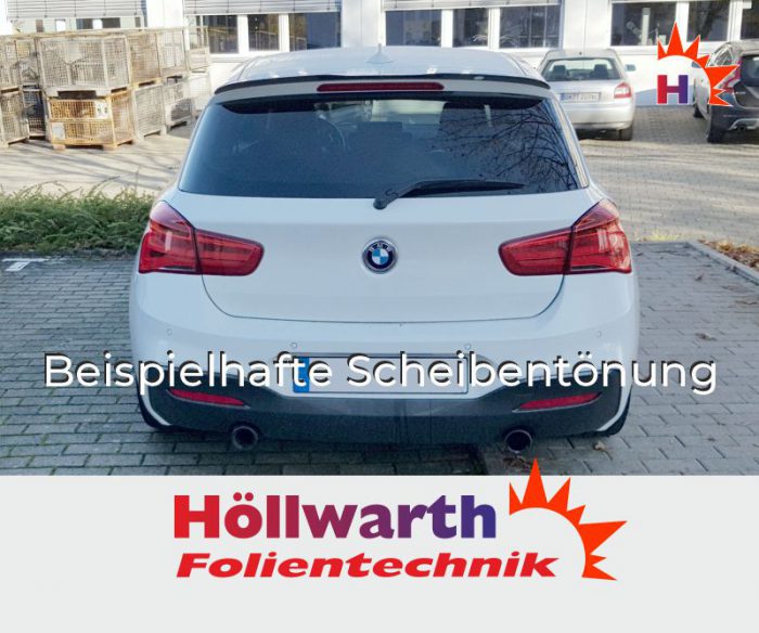 BMW 1er F21 dreitürig seit 2012 passgenaue tönungsfolie