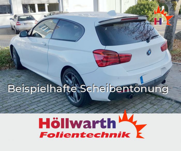 BMW 1er F21 dreitürig seit 2012 passgenaue tönungsfolie