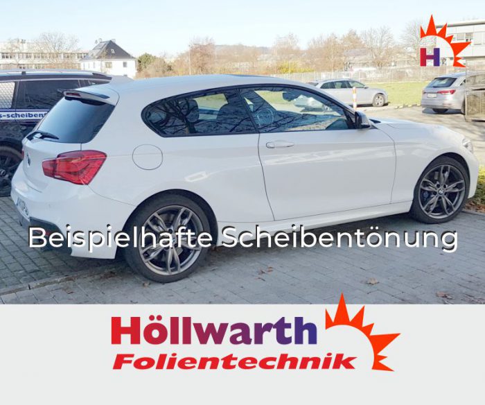 BMW 1er F21 dreitürig seit 2012 passgenaue tönungsfolie