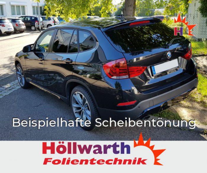 BMW X1 E84 2009 bis 2015 passgenaue Tönungsfolie