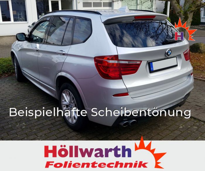 BMW X3 F25 passgenaue Tönungsfolie