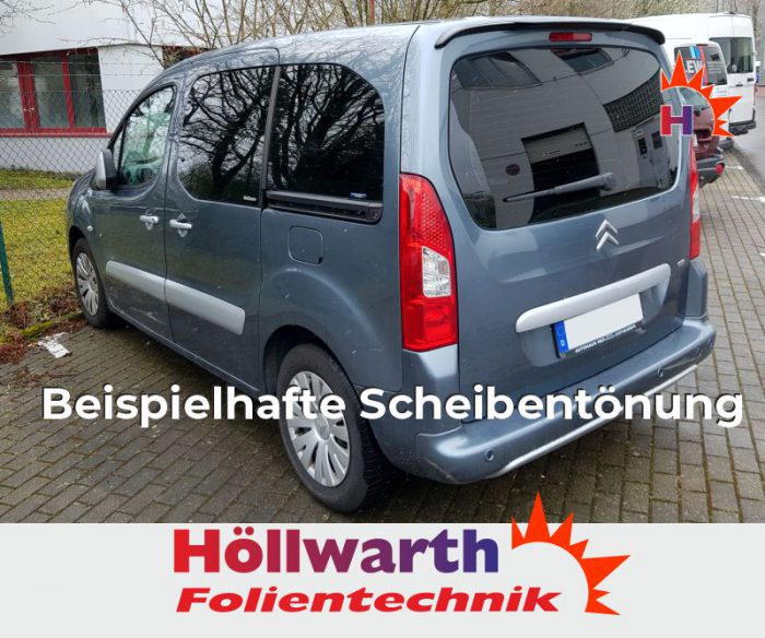 CITROEN Berlingo II Multispace passgenaue Tönungsfolie