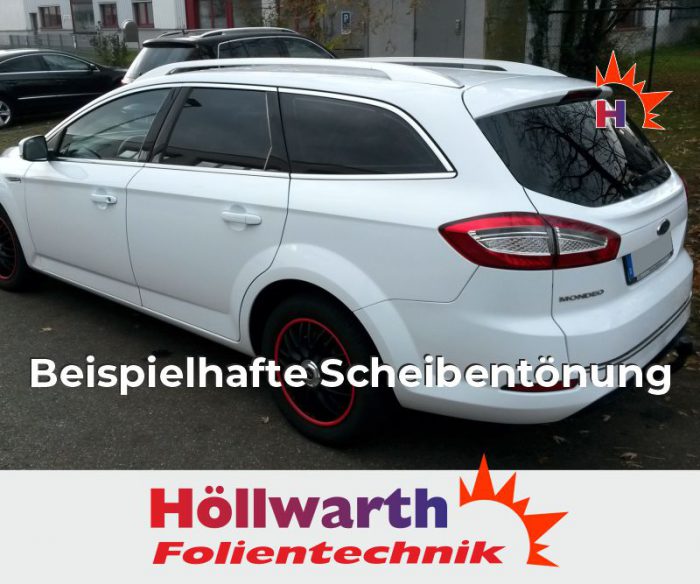 FORD Mondeo 07 Tournier mit Glasantenne passgenaue Tönungsfolie