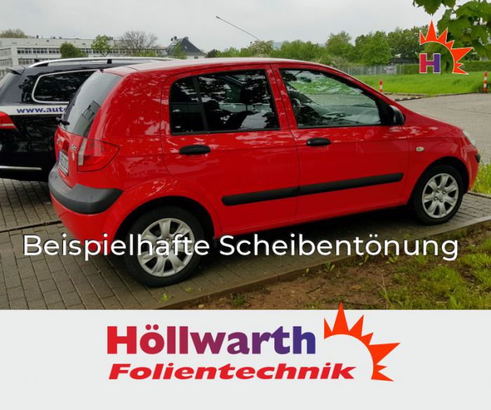 HYUNDAI Getz 2002 bis 2008 passgenaue Tönungsfolie