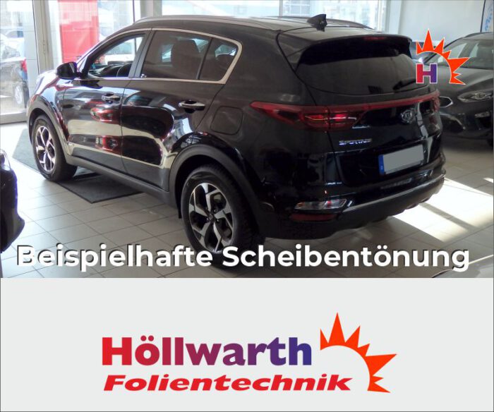 KIA Sportage QL passgenaue Tönungsfolie