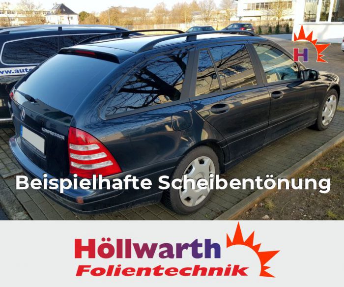 MERCEDES C-Klasse S203 passgenaue Tönungsfolie