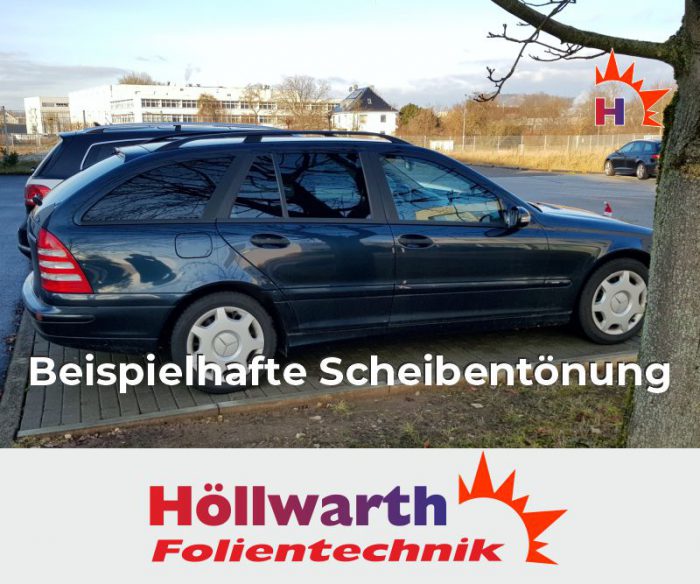 MERCEDES C-Klasse S203 passgenaue Tönungsfolie