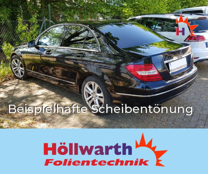 MERCEDES C-Klasse W204 passgenaue Tönungsfolie