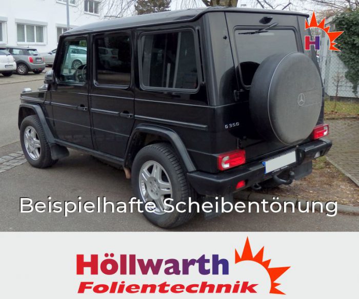 MERCEDES G-Klasse ab 2012 passgenaue Tönungsfolie