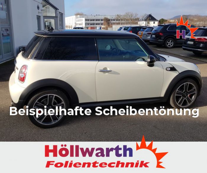 MINI R56 passgenaue Tönungsfolie