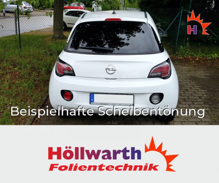 OPEL adam passgenaue Tönungsfolie