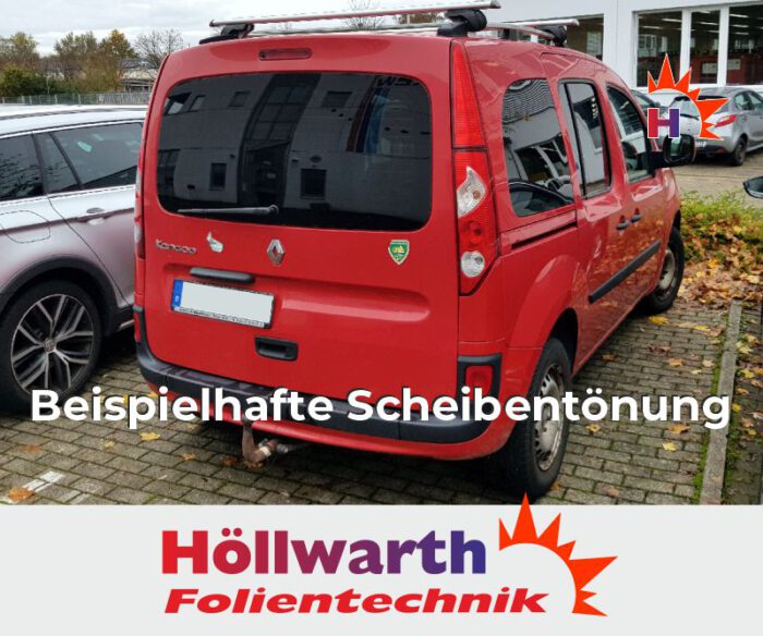 RENAULT Kangoo II passgenaue Tönungsfolie