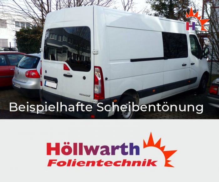 RENAULT Master III L2H2 schiebetuer_R passgenaue Tönungsfolie