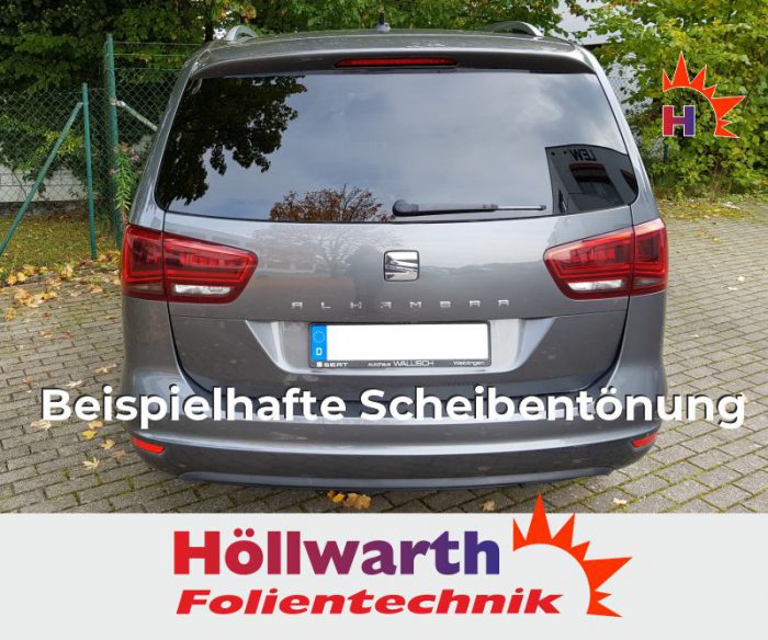 SEAT Alhambra II passgenaue Tönungsfolie