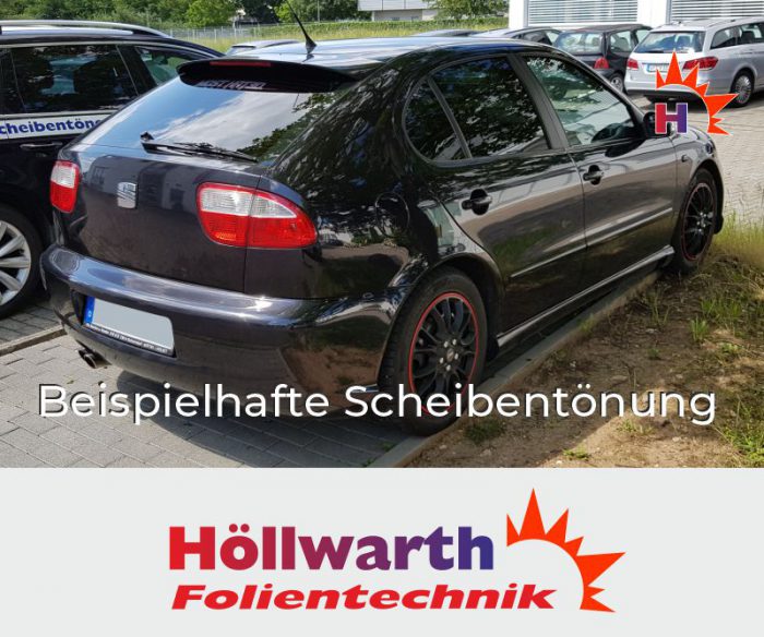 SEAT Leon 1M 1999 bis 2006 passgenaue TÖnungsfolie