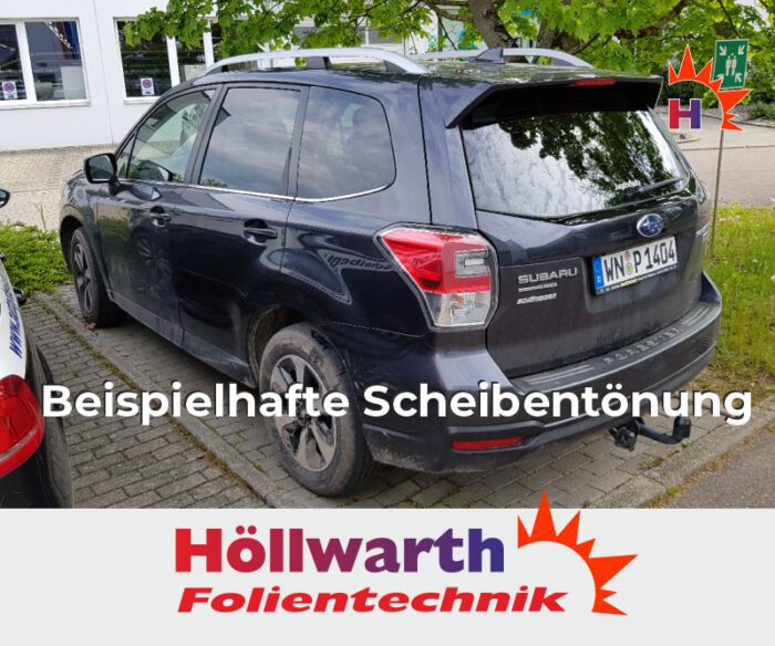 SUBARU Forester SJ 2013 bis 2018 passgenaue Tönungsfolie