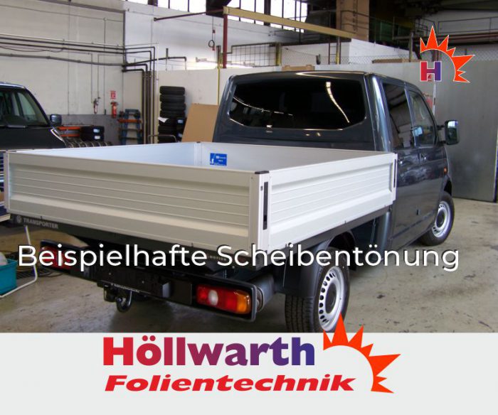 VW T5 Pritsche passgenaue Tönungsfolie