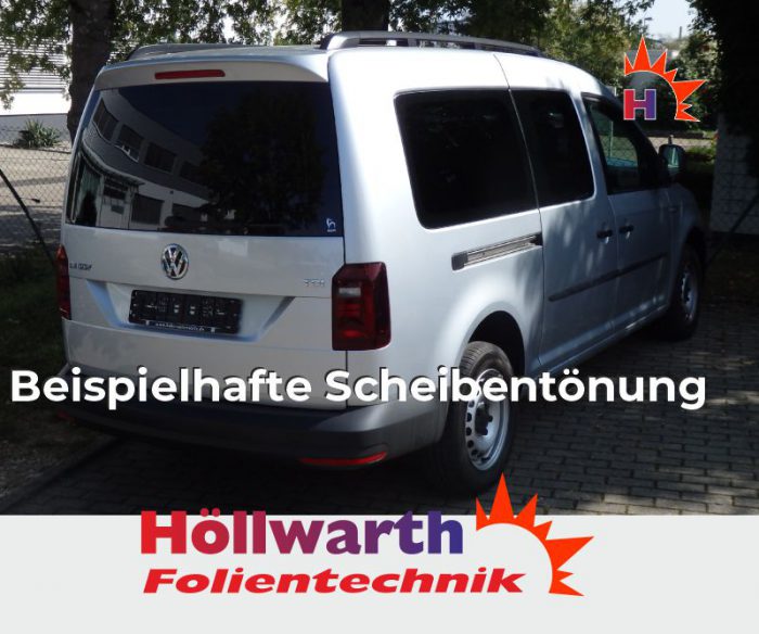 VW Caddy 4 passgenaue Tönungsfolie