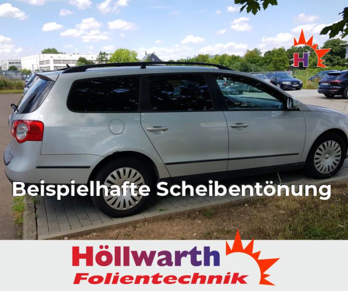 VW Passat Variant B6 passgenaue Tönungsfolie