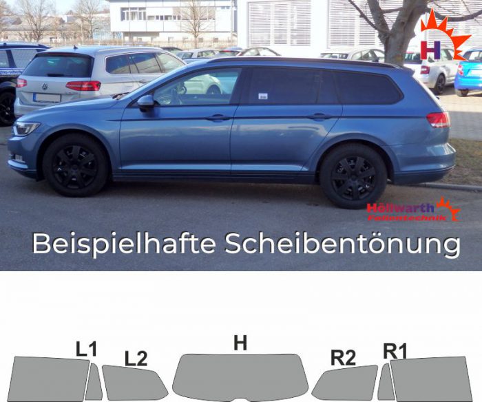 VW Passat Variant B8 ab 2014 Tönungsfolie passgenau