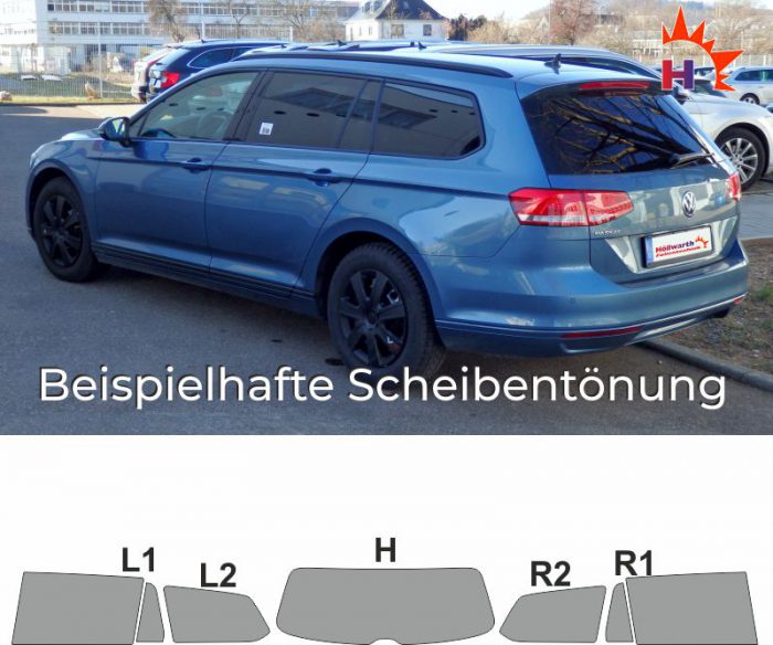 VW Passat Variant B8 ab 2014 Tönungsfolie passgenau