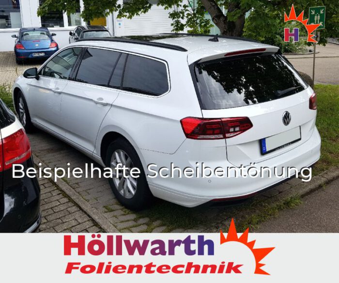 VW Passat Variant B8 passgenaue Tönungsfolie