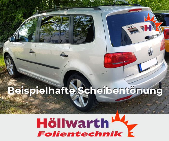 VW Touran GP2 passgenaue Tönungsfolie