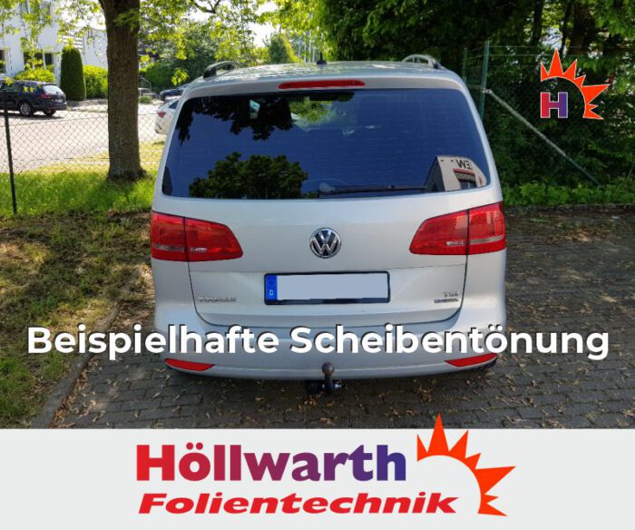 VW Touran GP2 passgenaue Tönungsfolie