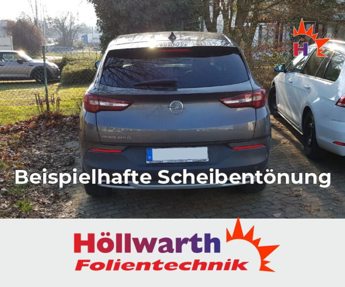 Opel GrandlandX, Opel Grandland passgenaue Tönungsfolie