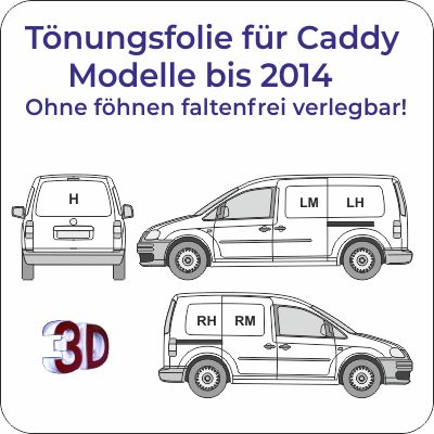 Tönungsfolie vw caddy2 faltenfrei verlegen