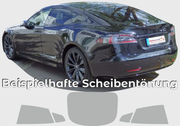 TESLA Model S getönt von Höllwarth Folientechnik