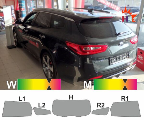 KIA Optima Sportswagon ab 2015 passende Tönungsfolie