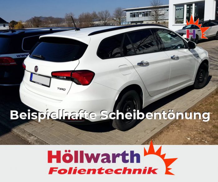 FIAT Tipo Kombi passgenaue Tönungsfolie