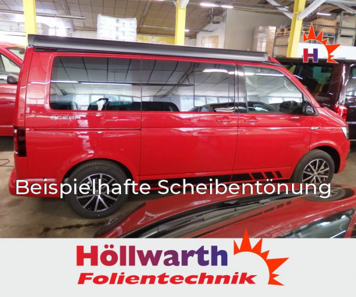 VW T6 passgenaue Tönungsfolie