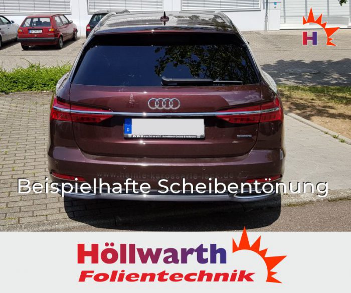 Passgenaue Tönungsfolie für Ihren AUDI A6 C8 Avant ab 2018.