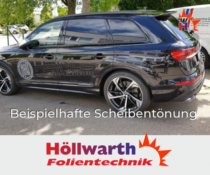 Passgenaue Tönungsfolie für Ihren AUDI Q7 4M / Audi SQ7 ab 2015 und Facelift ab 2019.