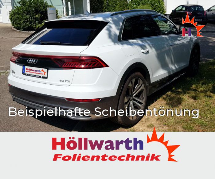 Passgenaue Tönungsfolie für Ihren AUDI Q8 ab 2018.