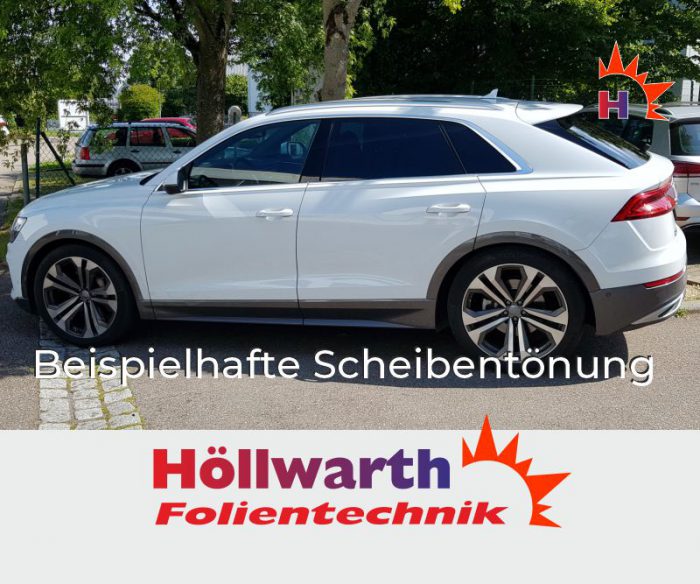 Passgenaue Tönungsfolie für Ihren AUDI Q8 ab 2018.