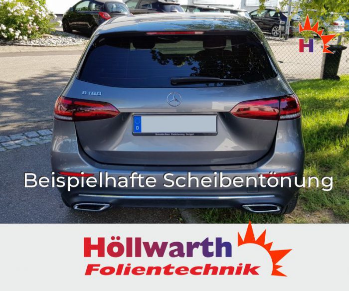 Passgenaue Tönungsfolie für Ihren MERCEDES B-Klasse W 247 ab 2018.