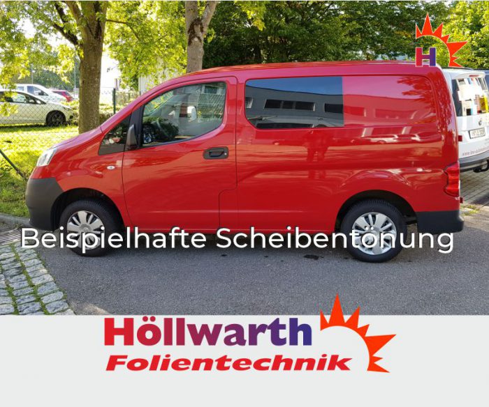 Passgenaue Tönungsfolie für Ihren NISSAN NV 200 Heckflügel ab 2009.