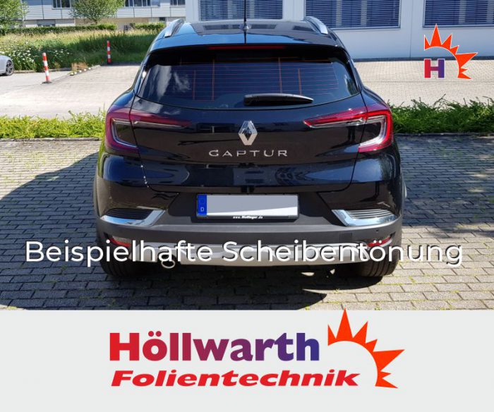 Passgenaue Tönungsfolie für Ihren RENAULT Captur ab 2020.