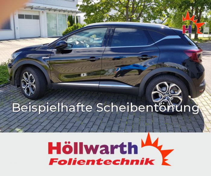 Passgenaue Tönungsfolie für Ihren RENAULT Captur ab 2020.