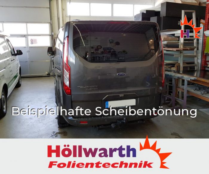 FORD Tourneo Custom 13 passgenaue Tönungsfolie