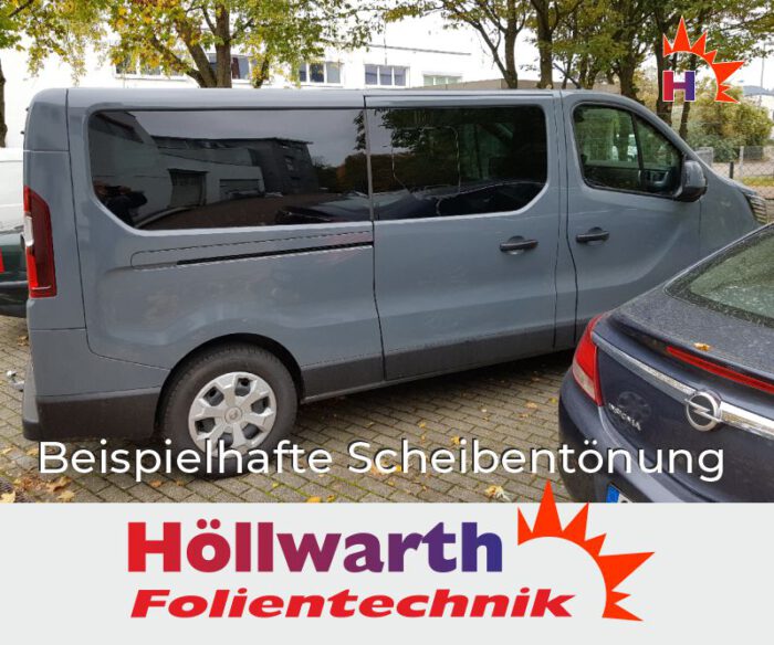 RENAULT Trafic III passgenaue Tönungsfolie