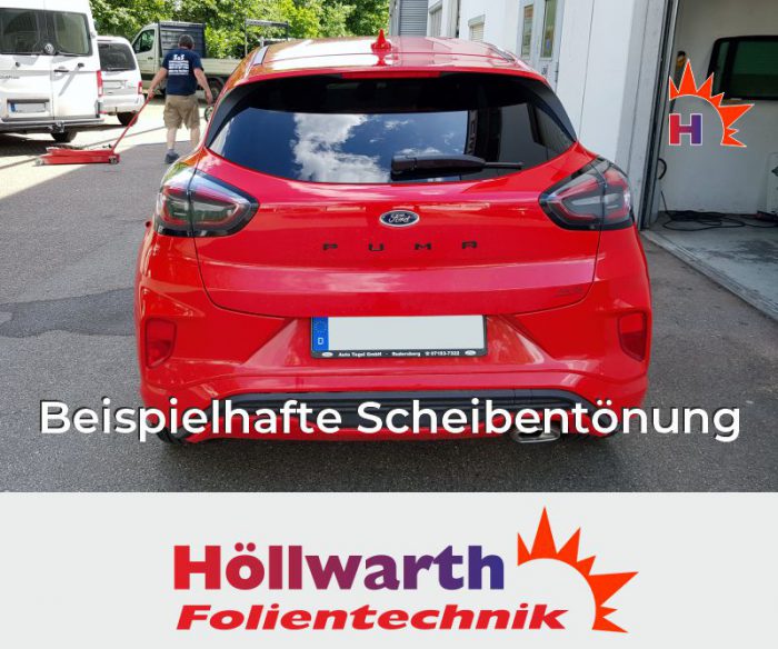 FORD Puma ab 2019 passgenaue Tönungsfolie