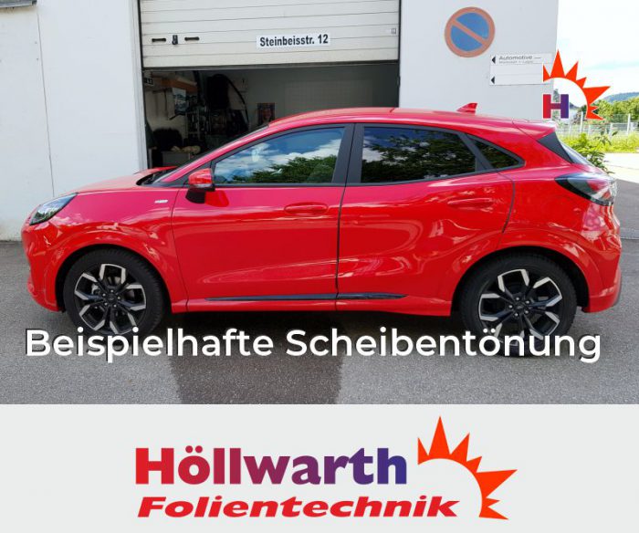 FORD Puma ab 2019 passgenaue Tönungsfolie