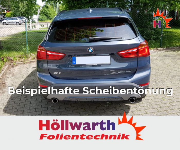 BMW X1 F48 ab 2015 passgenaue Tönungsfolie