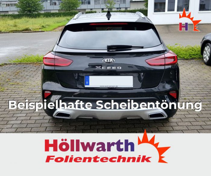 KIA XCeed ab 2019 passgenaue Tönungsfolie