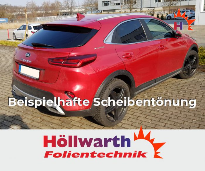 KIA XCeed passgenaue Tönungsfolie